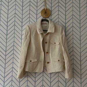 Bernard Zins Paris Cream Blazer